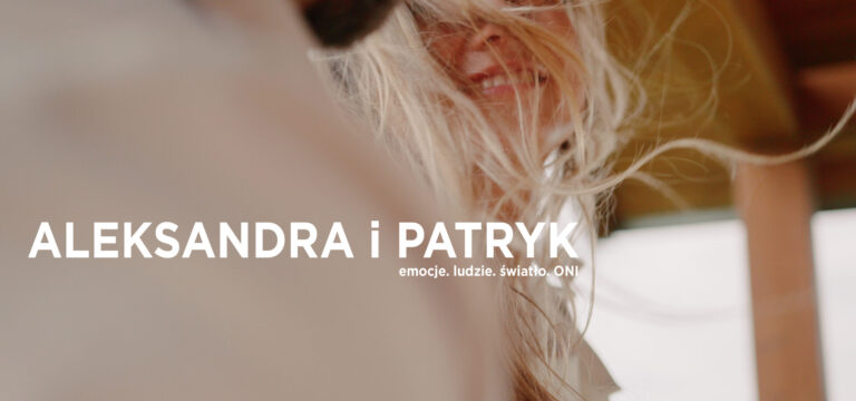 Aleksandra i Patryk - okładka filmu ślubnego z Małego Młyna w Stargardzie